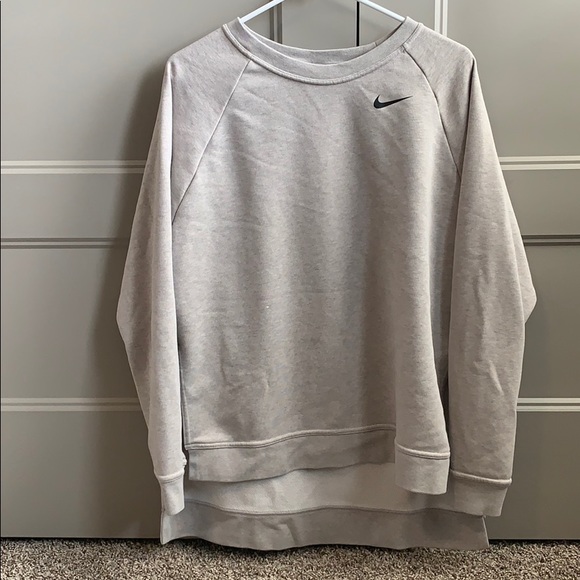 nike high low sweatshirt